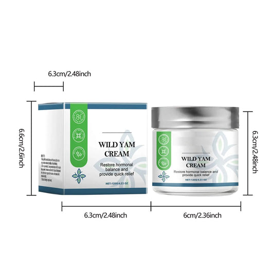 Wild Yamcream Organic Wild Yamcream For Hormone Balancing Women'S Organic Wild Yam Rootcream For All Skin Types For Menopause An