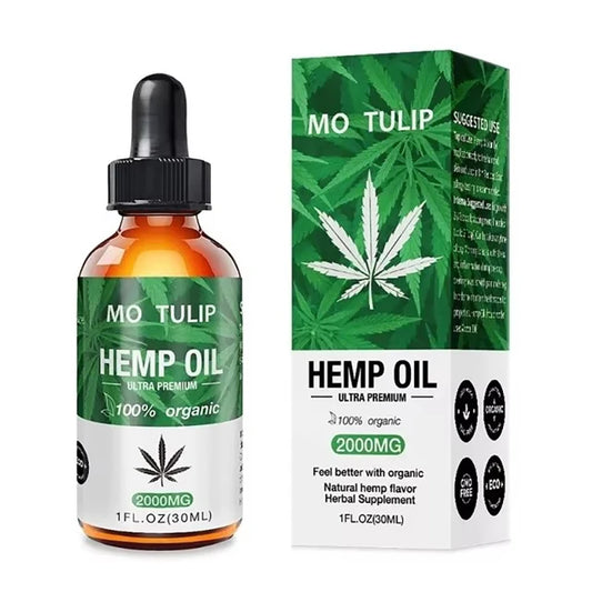 100% Organic Hemp Oil Makup Puff