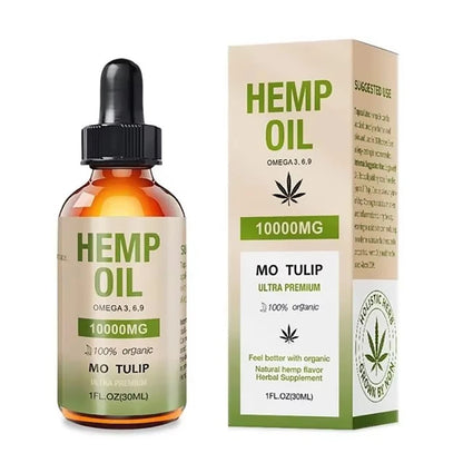 100% Organic Hemp Oil Makup Puff